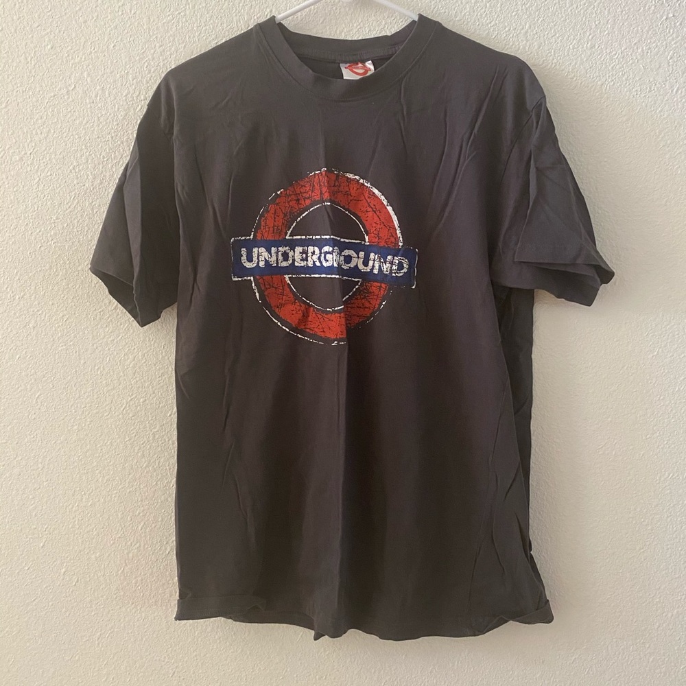 London tube underground t shirt L Large